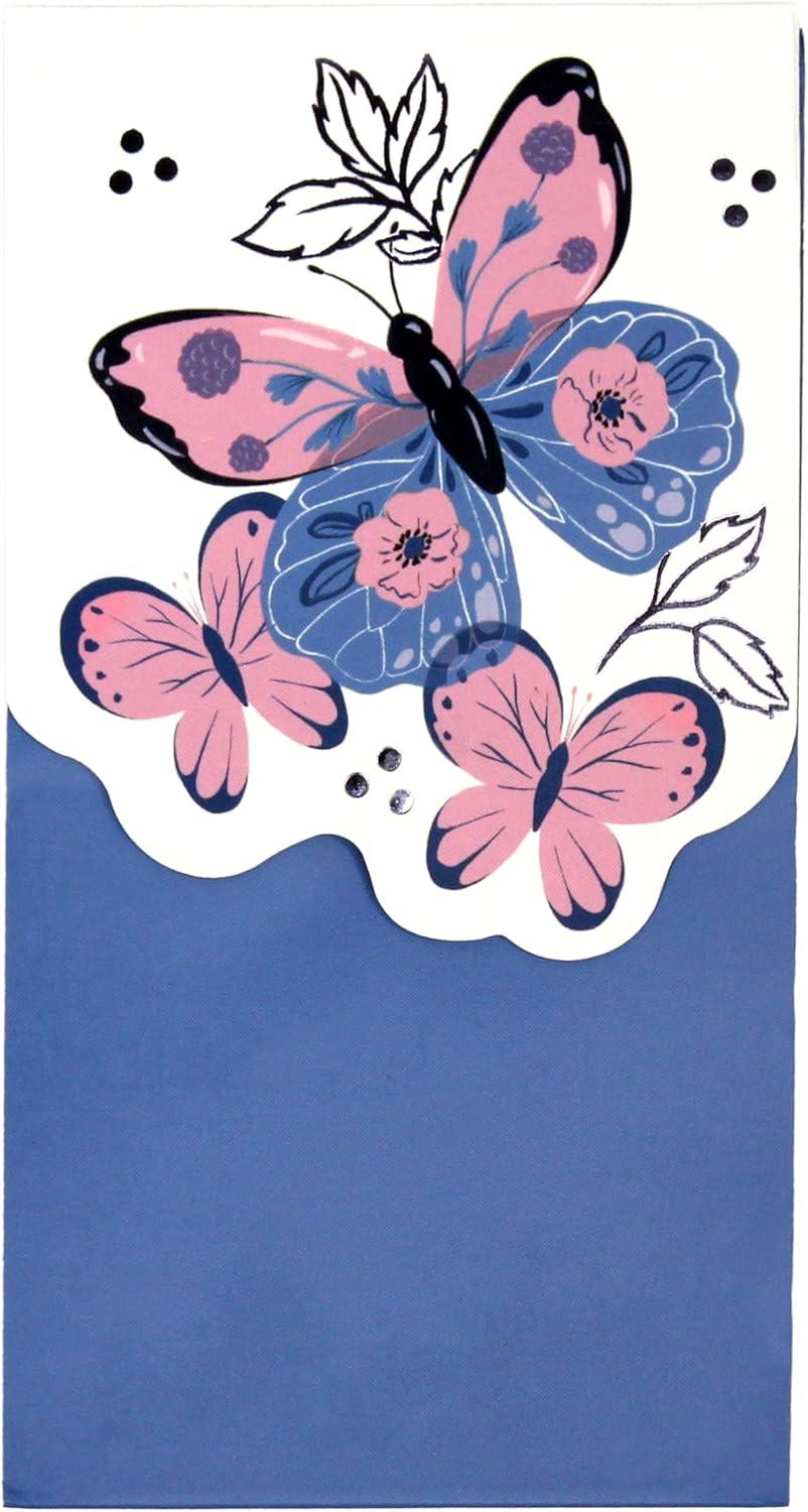 image:imageHallmark Journal and Stationery Set Journal List Pads Pocket Notepad and Large Notepad Butterfly Collection