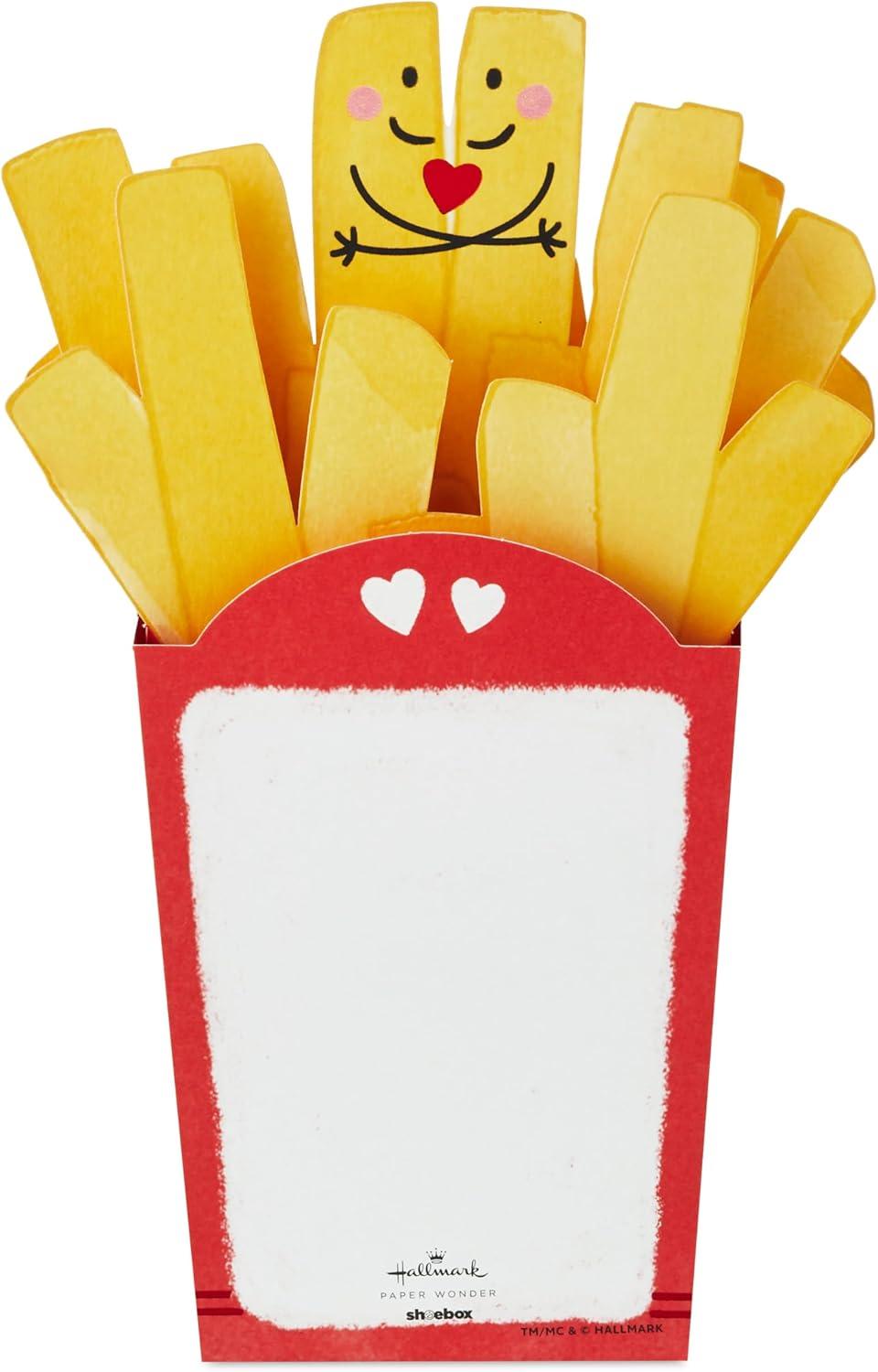 image:imageHallmark Paper Craft PopUp Mothers Day Card Pawsitively Wonderful Day Cute Puppy Dog with Removable BandanaI Only Have Fries for You