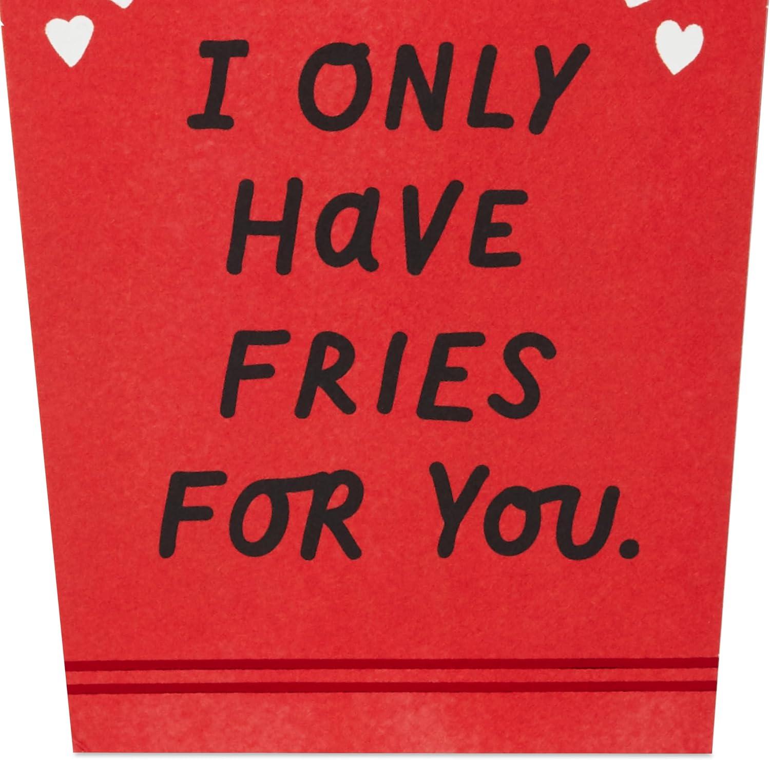 image:imageHallmark Paper Craft PopUp Mothers Day Card Pawsitively Wonderful Day Cute Puppy Dog with Removable BandanaI Only Have Fries for You