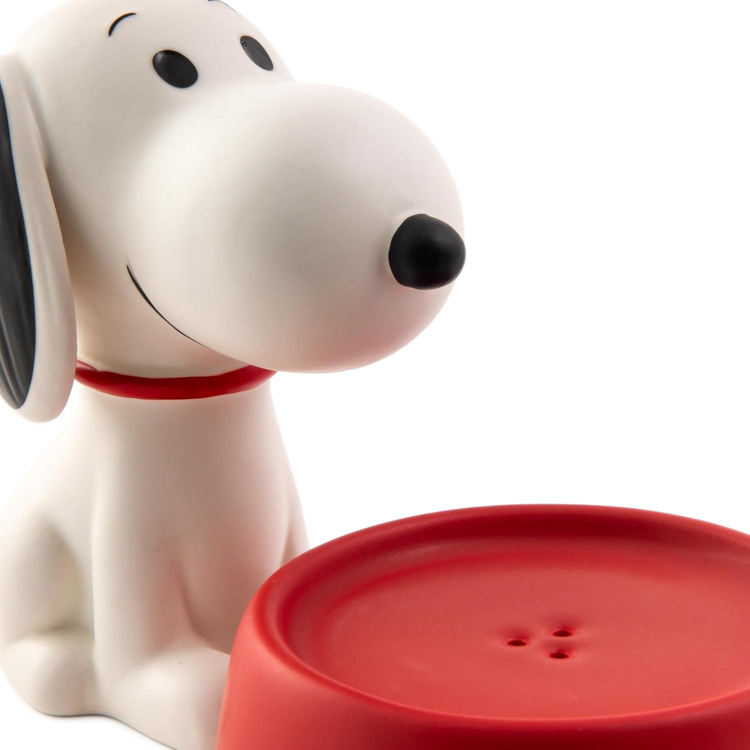 image:imageHallmark Peanuts Stacking Salt and Pepper Shakers Set of 2 Snoopy on Dog Bowl Gift for Fans Collectors Mom Birthday Christmas