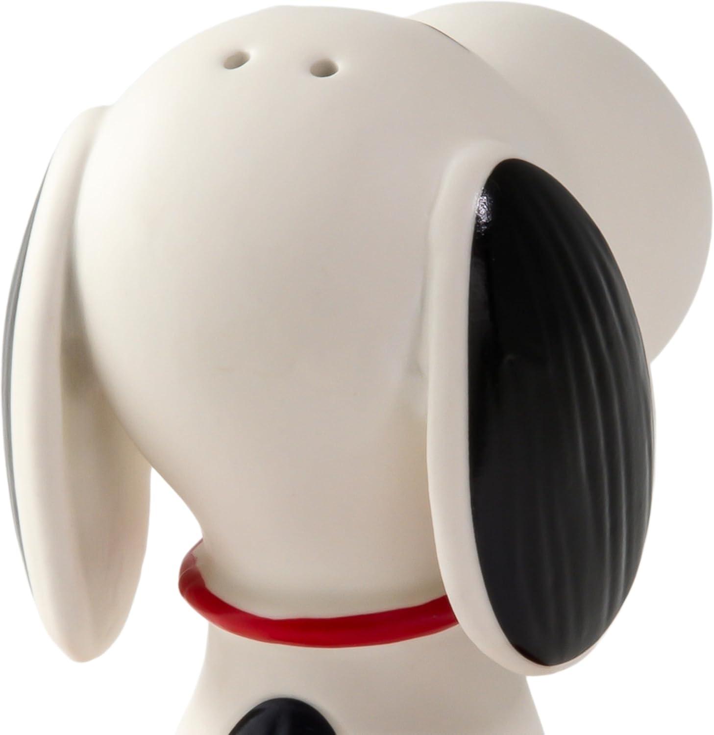image:imageHallmark Peanuts Stacking Salt and Pepper Shakers Set of 2 Snoopy on Dog Bowl Gift for Fans Collectors Mom Birthday Christmas