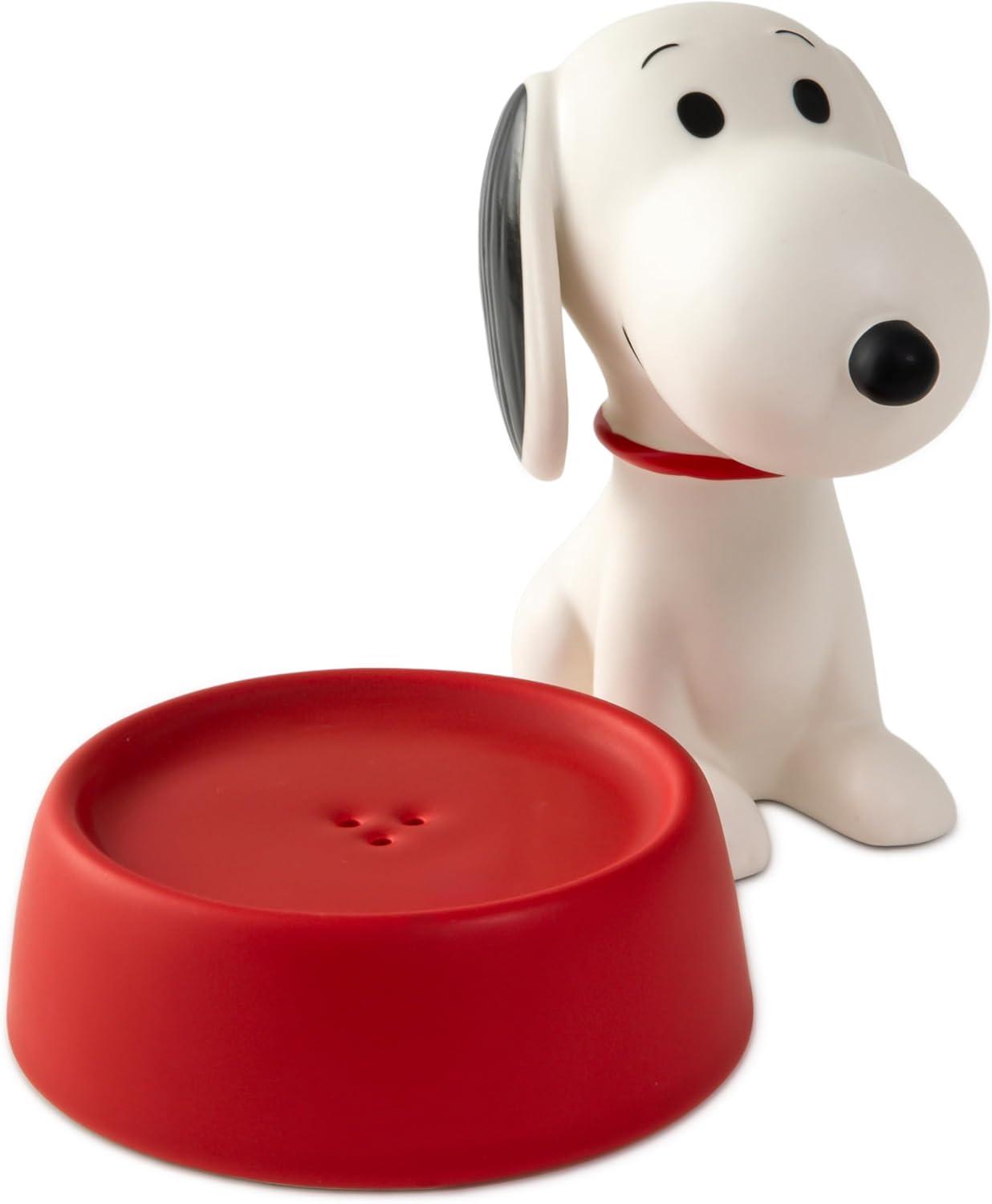 image:imageHallmark Peanuts Stacking Salt and Pepper Shakers Set of 2 Snoopy on Dog Bowl Gift for Fans Collectors Mom Birthday Christmas