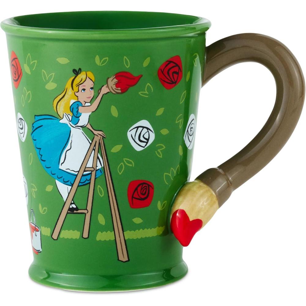 image:imageHallmark Disney Alice in Wonderland Sculpted Mug 175 oz Painting Roses Gift for Mothers Day Graduations Birthdays ChristmasPainting Roses Mug
