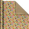 Hallmark Birthday Wrapping Paper Mini Rolls, 3-Pack (Balloon Animals, Cake Frosting, Rainbow Sprinkles) for Kids Parties, Graduations, Celebrations, Any Occasion – 60 Sq. Ft. Total(Polka Dots  Cake  Happy Birthday (3 Rolls))