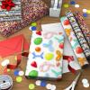 Hallmark Birthday Wrapping Paper Mini Rolls, 3-Pack (Balloon Animals, Cake Frosting, Rainbow Sprinkles) for Kids Parties, Graduations, Celebrations, Any Occasion – 60 Sq. Ft. Total(Balloon Animals  Cake Frosting  Rainbow Sprinkles (3 Mini Rolls))