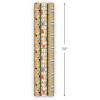 Hallmark Birthday Wrapping Paper Mini Rolls, 3-Pack (Balloon Animals, Cake Frosting, Rainbow Sprinkles) for Kids Parties, Graduations, Celebrations, Any Occasion – 60 Sq. Ft. Total(Polka Dots  Cake  Happy Birthday (3 Rolls))