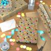 Hallmark Birthday Wrapping Paper Mini Rolls, 3-Pack (Balloon Animals, Cake Frosting, Rainbow Sprinkles) for Kids Parties, Graduations, Celebrations, Any Occasion – 60 Sq. Ft. Total(Polka Dots  Cake  Happy Birthday (3 Rolls))