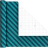 Hallmark Birthday Wrapping Paper Mini Rolls, 3-Pack (Navy Blue and Teal Stripes, Orange and Yellow Mod Circles) for Graduations, Father’s Day, Easter, Any Occasion – 60 Sq. Ft. Total(Stripes  Mod Circles  Happy Birthday (3 Mini Rolls))
