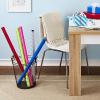 Hallmark Birthday Wrapping Paper Mini Rolls, 3-Pack (Wavy Rainbow Stripes, Colorful Balloons, Polka Dots on Blue) for Graduations, Kids Parties, Celebrations, Any Occasion – 60 Sq. Ft. Total(Polka Dots  Stripes  Solid (6 Rolls))