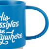 Hallmark Disney Alice in Wonderland Sculpted Mug, 17.5 oz. (Painting Roses) Gift for Mother’s Day, Graduations, Birthdays, Christmas(His Blessings Are Everywhere Mug)