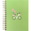 Hallmark Journal and Stationery Set (Journal, List Pads, Pocket Notepad and weekly desk planner) Floral Collection