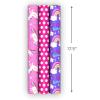 Hallmark Kids Birthday Wrapping Paper Mini Rolls, 3-Pack (Unicorns, Rainbows on Purple, Pink with White Polka Dots) for Birthday Parties, Easter, Baby Showers, Any Occasion – 60 Sq. Ft. Total(Unicorns  Rainbows  Polka Dots (3 Mini Rolls))