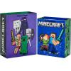 Hallmark Minecraft Wrapping Paper Mini Rolls, 3-Pack (Zombie, Chicken, TNT, Pig) for Birthdays, Graduations, Christmas, Gamers, Kids Parties, Any Occasion – 45 Sq. Ft. Total(Minecraft (2 Gift Bags))