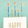 Hallmark Mother’s Day Card, Floral Gemstone (Moms Make the World Go Round) for Mom, Sister, Friend, Activist(Happy Birthday  My Love)