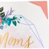 Hallmark Mother’s Day Card, Floral Gemstone (Moms Make the World Go Round) for Mom, Sister, Friend, Activist(Moms Make the World Go Round)