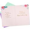Hallmark Mother’s Day Card, Floral Gemstone (Moms Make the World Go Round) for Mom, Sister, Friend, Activist(Moms Make the World Go Round)