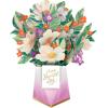 Hallmark Mother’s Day Pop Up Card for Mom (Have a Beautiful Day) 3D Flower Bouquet Paper Wonder Lacey Chabert Collection for Birthday, Graduation, Just Because, Anniversary, All Occasion(Have a Beautiful Day)