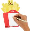 Hallmark Paper Craft Pop-Up Mother’s Day Card (Pawsitively Wonderful Day) Cute Puppy Dog with Removable Bandana(I Only Have Fries for You)