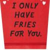Hallmark Paper Craft Pop-Up Mother’s Day Card (Pawsitively Wonderful Day) Cute Puppy Dog with Removable Bandana(I Only Have Fries for You)