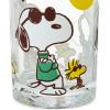 Hallmark Peanuts Collectible Drinking Glass, 13.5 oz. (Jazzy Snoopy) Gift for Easter, Birthdays, Christmas, Fans, Collectors