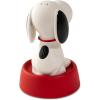 Hallmark Peanuts Stacking Salt and Pepper Shakers, Set of 2 (Snoopy on Dog Bowl) Gift for Fans, Collectors, Mom, Birthday, Christmas