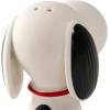 Hallmark Peanuts Stacking Salt and Pepper Shakers, Set of 2 (Snoopy on Dog Bowl) Gift for Fans, Collectors, Mom, Birthday, Christmas