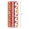 Hallmark Pizza Scented Wrapping Paper Mini Rolls, 3-Pack (Pepperoni, Pizza Slices, Red Gingham Tablecloth) for Birthdays, Graduations, Father’s Day, Any Occasion – 45 Sq. Ft. Total(Pizza Scented (3 Mini Rolls))