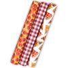 Hallmark Pizza Scented Wrapping Paper Mini Rolls, 3-Pack (Pepperoni, Pizza Slices, Red Gingham Tablecloth) for Birthdays, Graduations, Father’s Day, Any Occasion – 45 Sq. Ft. Total(Pizza Scented (3 Mini Rolls))