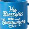 Hallmark Religious Mug, 16 oz. (His Blessings Are Everywhere) Gift for Birthdays, Confirmations, Mother’s Day, Father’s Day, Easter, Christmas(His Blessings Are Everywhere Mug)