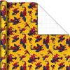 Hallmark Sports Wrapping Paper Mini Rolls, 3-Pack (Pennants, Green Grid, Basketball, Baseball, Football) for Birthdays, Graduations, Father’s Day, Any Occasion – 60 Sq. Ft. Total(Spider-Man (3 Rolls))