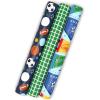 Hallmark Sports Wrapping Paper Mini Rolls, 3-Pack (Pennants, Green Grid, Basketball, Baseball, Football) for Birthdays, Graduations, Father’s Day, Any Occasion – 60 Sq. Ft. Total(Sports (3 Mini Rolls))