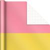 Hallmark Strawberry Scented Wrapping Paper Mini Rolls, 3-Pack (Strawberries, Lemons, Cherries) for Birthdays, Easter, Mother’s Day, Bridal Showers, Any Occasion – 45 Sq. Ft. Total(Pastel Colorblock (3 Rolls))