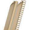 Hallmark Wedding Wrapping Paper Mini Rolls, 3-Pack (Gold Hearts, Bows, Black and White Stripes, Dots) for Bridal Showers, Graduations, Valentine’s Day, Any Occasion – 60 Sq. Ft. Total(Kraft Paper Stripes and Polka Dots (2 Rolls))