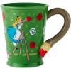 Hallmark Disney Alice in Wonderland Sculpted Mug, 17.5 oz. (Painting Roses) Gift for Mother’s Day, Graduations, Birthdays, Christmas(Painting Roses Mug)