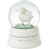 Hallmark Little Lamb Musical Snow Globe (Jesus Loves the Little Children) Religious Gift for Baptism, New Baby, Grandchild, Godson, Goddaughter, Christmas