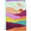 Hallmark Mother’s Day Card for Mom (You’re Sunshine) Colorful Abstract Landscape(Mom  You’re Sunshine)