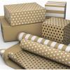 Kraft Paper Stripes and Polka Dots (2 Rolls)