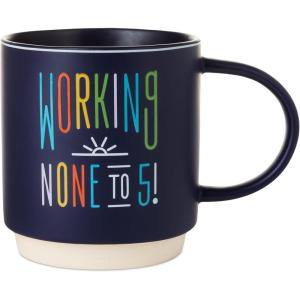 Hallmark Disney Alice in Wonderland Sculpted Mug, 17.5 oz. (Painting Roses) Gift for Mother’s Day, Graduations, Birthdays, Christmas(Working None to 5 Mug)