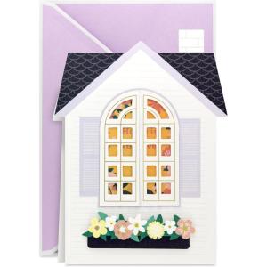 Hallmark Paper Craft Mother’s Day Card for Mom, Wife, Nana, Mimi (Home Is Wherever You Are) House with Moveable Windows(Home is Wherever You Are)