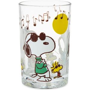 Hallmark Peanuts Collectible Drinking Glass, 13.5 oz. (Jazzy Snoopy) Gift for Easter, Birthdays, Christmas, Fans, Collectors