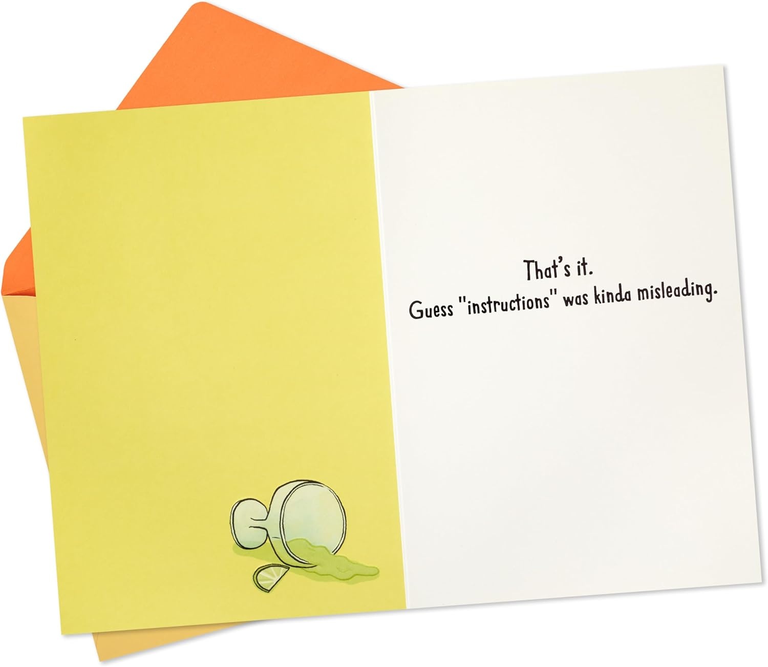 image:imageHallmark Funny Birthday Card Margarita with Drink Umbrella for Adults Coworkers Best Friend