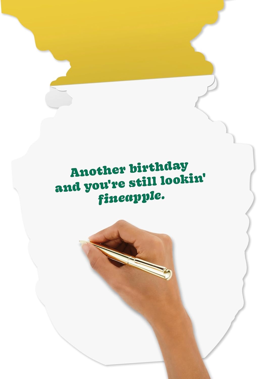 image:imageHallmark Funny Birthday Card Pineapple Still Lookin Fine for Husband Wife Boyfriend Girlfriend