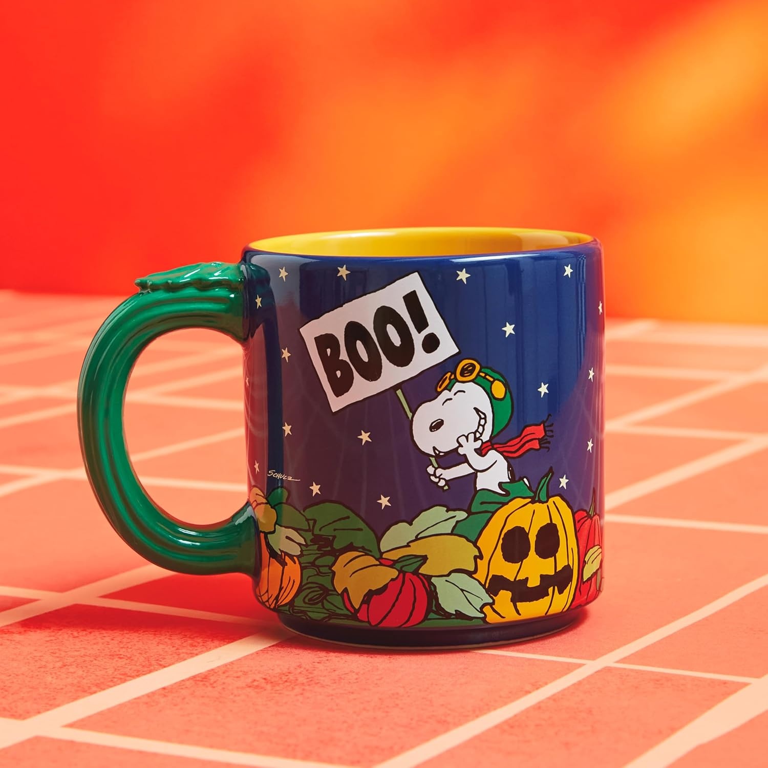 image:imageHallmark Peanuts Ceramic Mug 16 oz Great Pumpkin Scene for Kids Fans CollectorsGreat Pumpkin Scene Mug