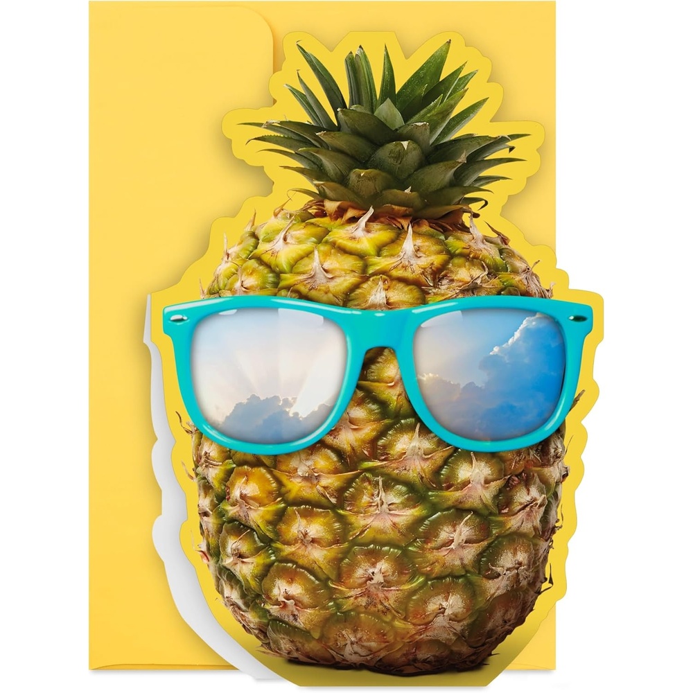 image:imageHallmark Funny Birthday Card Pineapple Still Lookin Fine for Husband Wife Boyfriend Girlfriend