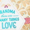 Hallmark Card for Grandma (So Many Things I Love About You) from Grandson, Granddaughter, Birthday Card for Nana, Thinking of You, Mother’s Day(Greeting Card)