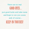 Hallmark Farewell Card, Good Luck (Retirement Card, Coworker Goodbye Card)(Goodbye & Good Luck)