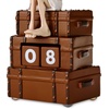 Hallmark Harry Potter Perpetual Calendar with Sound, 5.25″ (Dobby on Suitcases) Desk Accessory Gift for Graduate, Boss, Fans, Christmas, Birthdays