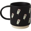 Hallmark Peanuts Ceramic Mug, 16 oz. (Great Pumpkin Scene) for Kids, Fans, Collectors(Cat Burrito Mug)