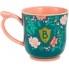 Hallmark Peanuts Ceramic Mug, 16 oz. (Great Pumpkin Scene) for Kids, Fans, Collectors(Floral Tea Cup)