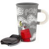 Hallmark Peanuts Ceramic Mug, 16 oz. (Great Pumpkin Scene) for Kids, Fans, Collectors(Gray)